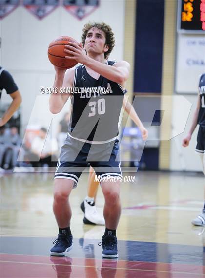 Thumbnail 2 in Oaks Christian vs Loyola HS (17th Annual Rose City Round Ball Classic) photogallery.