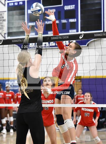 Thumbnail 2 in Lone Peak vs. Redondo Union (Durango Fall Classic) photogallery.