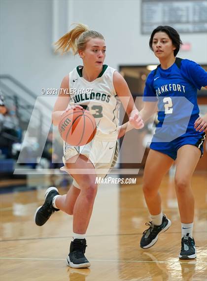 Thumbnail 1 in Frankfort vs. Monrovia (IHSAA 3A Sectional 1st Round)  photogallery.