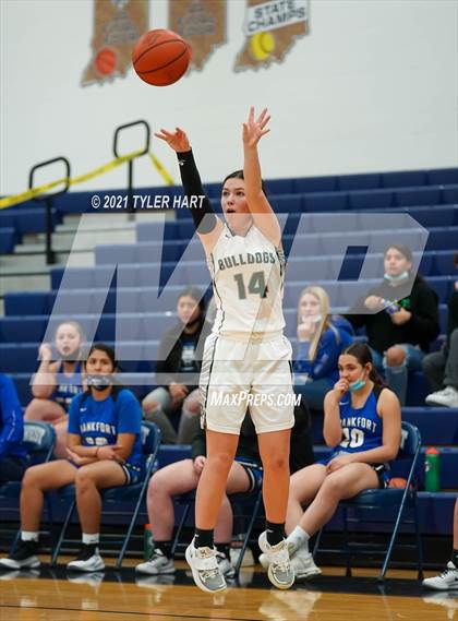 Thumbnail 1 in Frankfort vs. Monrovia (IHSAA 3A Sectional 1st Round)  photogallery.