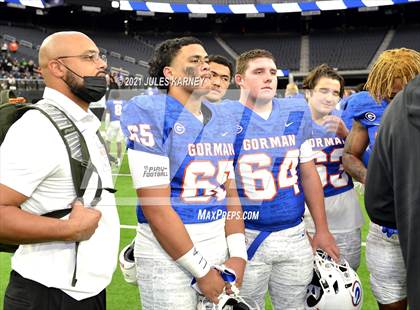 Thumbnail 2 in McQueen vs Bishop Gorman (NIAA 5A Championship) photogallery.