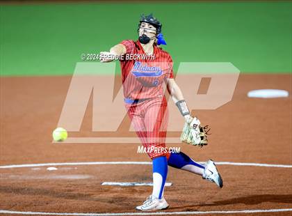 Thumbnail 3 in Midway vs. Kingwood (UIL 6A Softball Semifinal) photogallery.