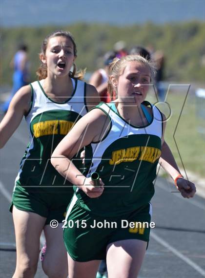Thumbnail 3 in Penasco Invitational (Girls) photogallery.