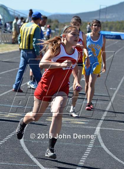 Thumbnail 2 in Penasco Invitational (Girls) photogallery.