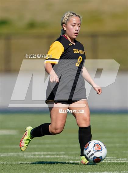 Thumbnail 2 in Ben Holt College Prep Academy vs. Mariposa County (CIF SJS D6 Final) photogallery.
