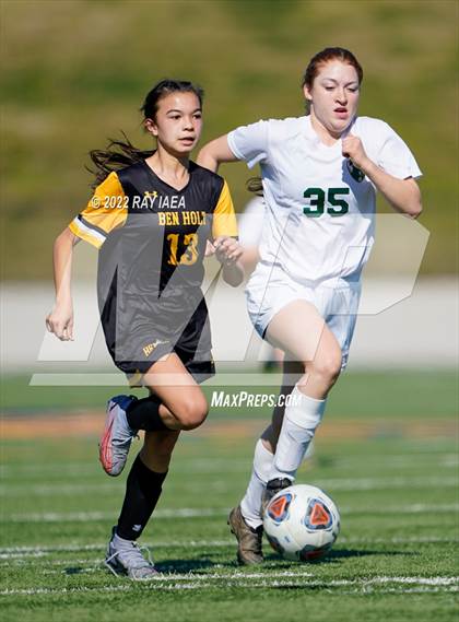 Thumbnail 1 in Ben Holt College Prep Academy vs. Mariposa County (CIF SJS D6 Final) photogallery.