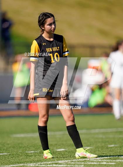 Thumbnail 2 in Ben Holt College Prep Academy vs. Mariposa County (CIF SJS D6 Final) photogallery.