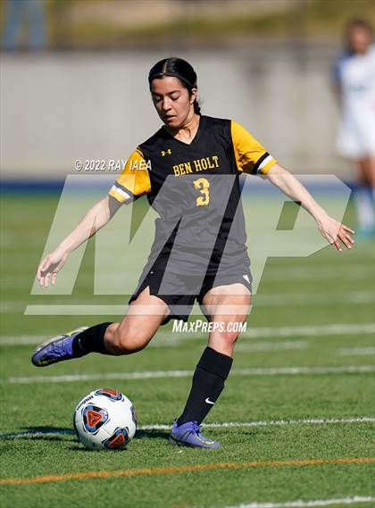 Thumbnail 1 in Ben Holt College Prep Academy vs. Mariposa County (CIF SJS D6 Final) photogallery.