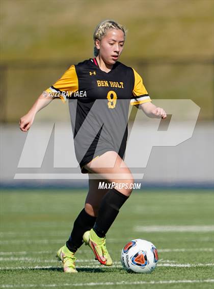 Thumbnail 1 in Ben Holt College Prep Academy vs. Mariposa County (CIF SJS D6 Final) photogallery.