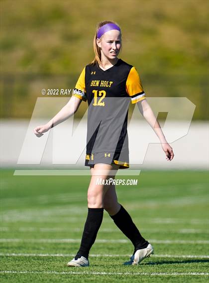 Thumbnail 2 in Ben Holt College Prep Academy vs. Mariposa County (CIF SJS D6 Final) photogallery.