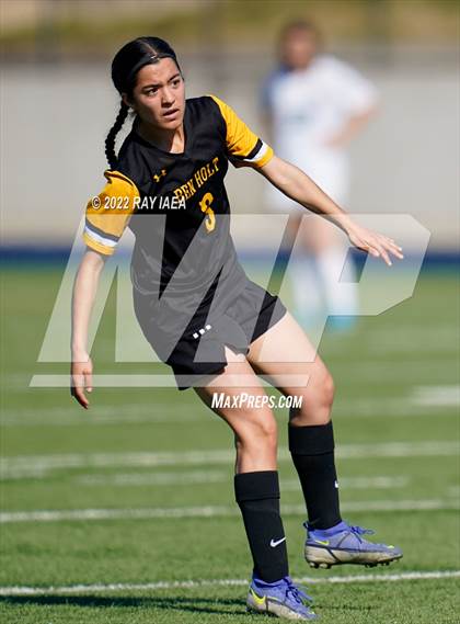 Thumbnail 3 in Ben Holt College Prep Academy vs. Mariposa County (CIF SJS D6 Final) photogallery.