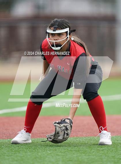 Thumbnail 3 in Del Valle vs Kingwood (NFCA Leadoff Classic) photogallery.