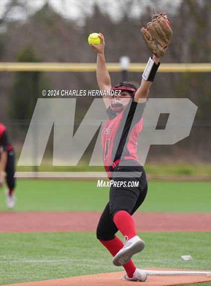 Thumbnail 1 in Del Valle vs Kingwood (NFCA Leadoff Classic) photogallery.