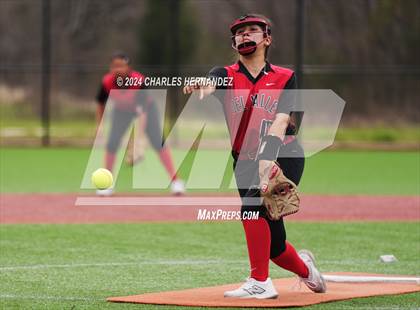 Thumbnail 2 in Del Valle vs Kingwood (NFCA Leadoff Classic) photogallery.