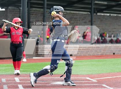Thumbnail 3 in Del Valle vs Kingwood (NFCA Leadoff Classic) photogallery.