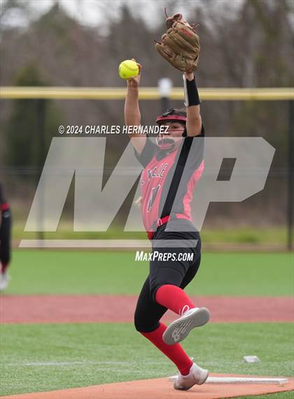 Thumbnail 3 in Del Valle vs Kingwood (NFCA Leadoff Classic) photogallery.