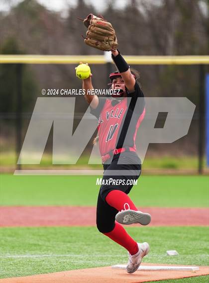 Thumbnail 2 in Del Valle vs Kingwood (NFCA Leadoff Classic) photogallery.