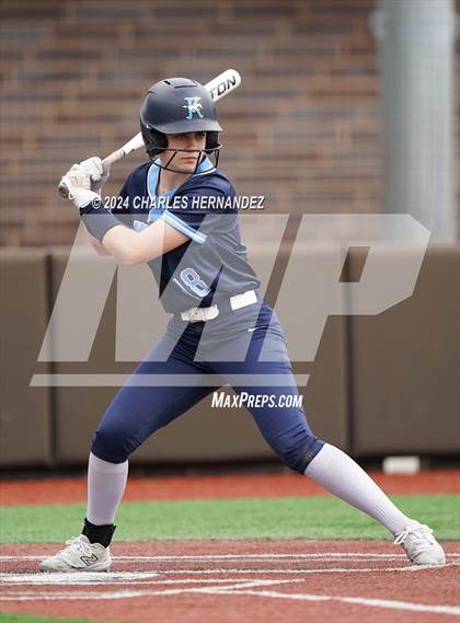 Thumbnail 2 in Del Valle vs Kingwood (NFCA Leadoff Classic) photogallery.