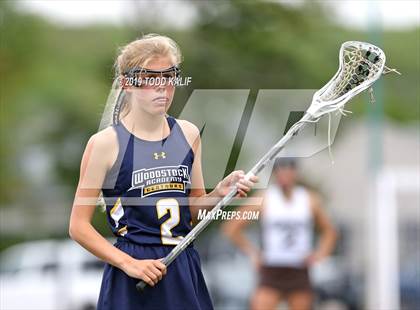 Thumbnail 2 in Woodstock Academy vs Stonington (ECC Final) photogallery.