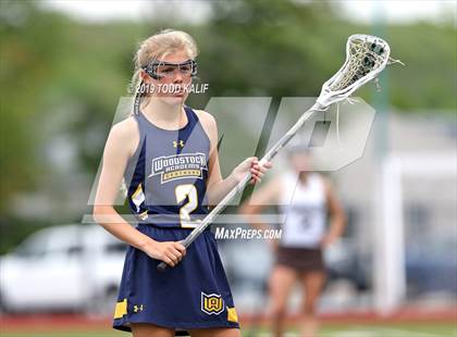 Thumbnail 1 in Woodstock Academy vs Stonington (ECC Final) photogallery.