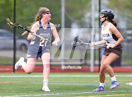 Thumbnail 1 in Woodstock Academy vs Stonington (ECC Final) photogallery.