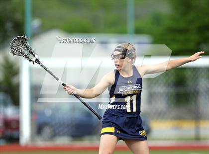 Thumbnail 1 in Woodstock Academy vs Stonington (ECC Final) photogallery.