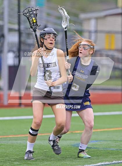 Thumbnail 1 in Woodstock Academy vs Stonington (ECC Final) photogallery.