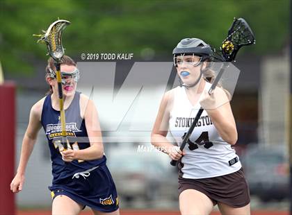 Thumbnail 2 in Woodstock Academy vs Stonington (ECC Final) photogallery.