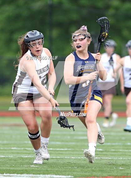 Thumbnail 1 in Woodstock Academy vs Stonington (ECC Final) photogallery.