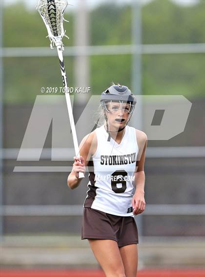 Thumbnail 1 in Woodstock Academy vs Stonington (ECC Final) photogallery.