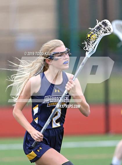 Thumbnail 2 in Woodstock Academy vs Stonington (ECC Final) photogallery.
