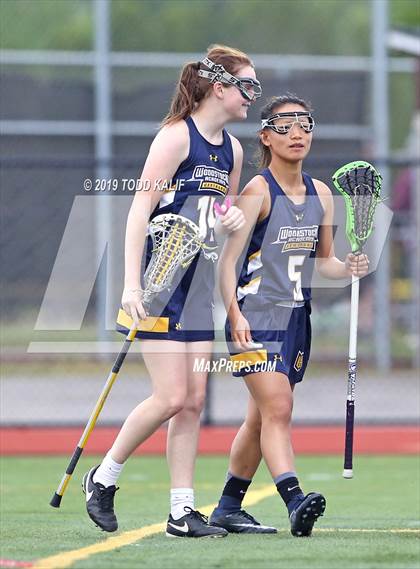 Thumbnail 2 in Woodstock Academy vs Stonington (ECC Final) photogallery.