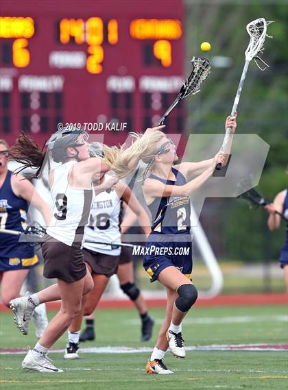 Thumbnail 2 in Woodstock Academy vs Stonington (ECC Final) photogallery.