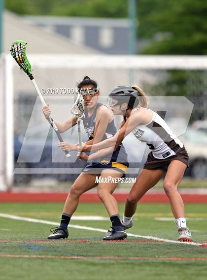 Thumbnail 2 in Woodstock Academy vs Stonington (ECC Final) photogallery.