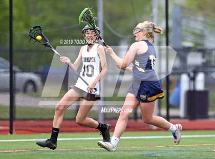 Thumbnail 1 in Woodstock Academy vs Stonington (ECC Final) photogallery.