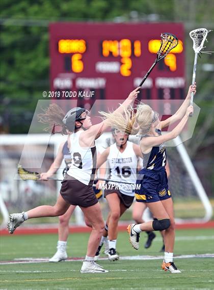 Thumbnail 1 in Woodstock Academy vs Stonington (ECC Final) photogallery.