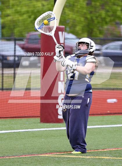 Thumbnail 2 in Woodstock Academy vs Stonington (ECC Final) photogallery.