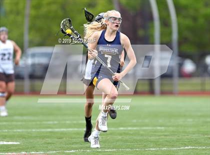 Thumbnail 2 in Woodstock Academy vs Stonington (ECC Final) photogallery.