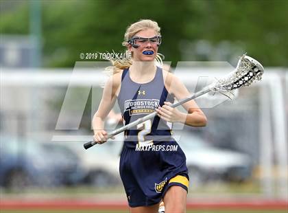 Thumbnail 2 in Woodstock Academy vs Stonington (ECC Final) photogallery.