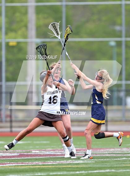 Thumbnail 1 in Woodstock Academy vs Stonington (ECC Final) photogallery.