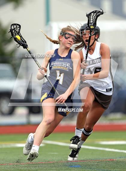 Thumbnail 1 in Woodstock Academy vs Stonington (ECC Final) photogallery.