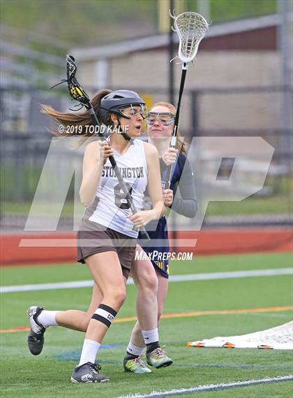 Thumbnail 3 in Woodstock Academy vs Stonington (ECC Final) photogallery.