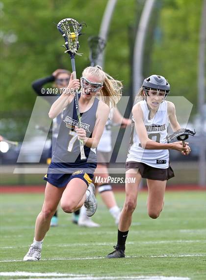 Thumbnail 3 in Woodstock Academy vs Stonington (ECC Final) photogallery.