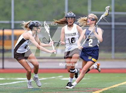 Thumbnail 3 in Woodstock Academy vs Stonington (ECC Final) photogallery.
