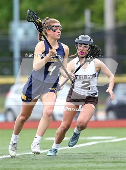 Thumbnail 2 in Woodstock Academy vs Stonington (ECC Final) photogallery.