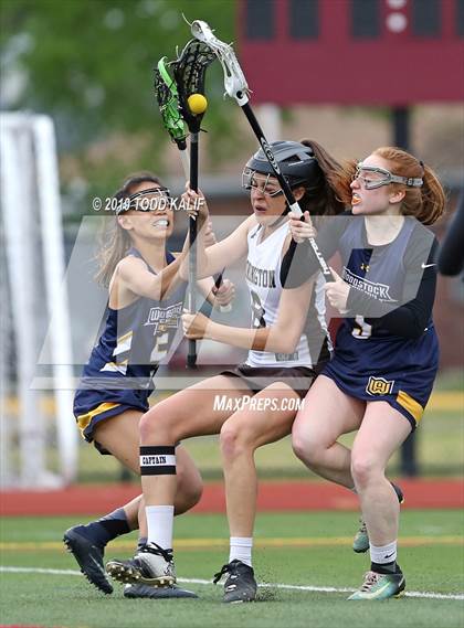 Thumbnail 1 in Woodstock Academy vs Stonington (ECC Final) photogallery.
