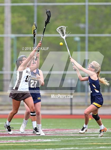 Thumbnail 3 in Woodstock Academy vs Stonington (ECC Final) photogallery.
