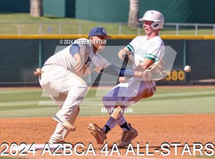 Thumbnail 3 in AZBCA 4A North vs South All Stars photogallery.