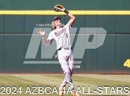 Thumbnail 3 in AZBCA 4A North vs South All Stars photogallery.