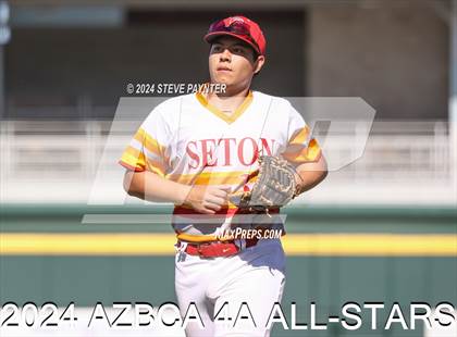 Thumbnail 3 in AZBCA 4A North vs South All Stars photogallery.